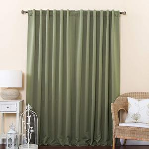 <span class=keywords><strong>Moderno</strong></span> más popular de color sólido de oliva de la habitación de los niños al por mayor cortinas de tela - Product Image 2