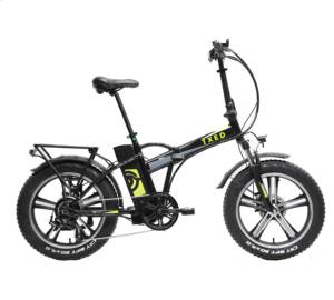 TXED mucho atractivo neumático gordo plegable 20 pulgadas bicicleta eléctrica 48V Ebike bicicleta gorda plegable - Product Image 2