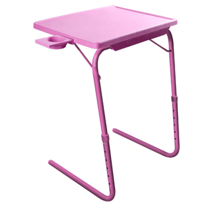 조절 접이식 노트북 테이블 메이트 접이식 접이식 메이트 테이블 Cupholder - Product Image 3