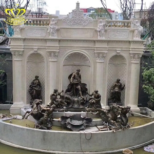 Estatua de Bronce para Decoración de Paisajes Exteriores, Niño Haciendo Pipí en la Piscina, Decoración Pública, Artesanía en Metal, Fuente - Product Image 5