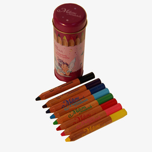 <span class=keywords><strong>Crayons</strong></span> de cire <span class=keywords><strong>Woody</strong></span> Jumbo de haute qualité 6 pièces une boîte en carton - Product Image 4
