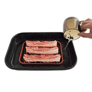 Silicone Roasting <strong>Rack</strong> Heavy Duty Cooling and Baking <strong>Rack</strong> Fits Jelly Roll Sheet Pan <strong>Oven</strong> Safe Roast <strong>Rack</strong> <strong>Wire</strong> Grid for Cooking - Product Image 4
