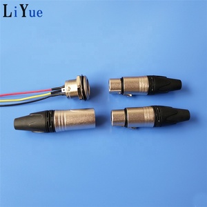 Di alta qualità 3 4 5 pin XLR connettore per audio e <span class=keywords><strong>video</strong></span> di sesso maschile femminile spina - Product Image 2