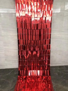 2019 Effetto di Scintillio di Paillettes Oro Lucido Sfondo Specchio Tenda Dalla Cina - Product Image 4