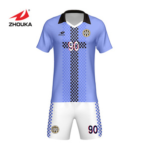 On sale football team soccer jersey セットカスタムクイックドライ short sleeve soccer jerseys manufacturers youth football jerseys - Product Image 4