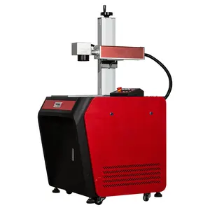 desktop fiber laser marking machine raycus 20w 30w 50w with rotary for ring, jewelry