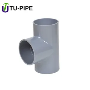 Tee Joint Pipe tubo 3 vías codo 4 5 pulgadas de tubería de Pvc