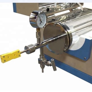 Four tubulaire à système CVD à <span class=keywords><strong>vide</strong></span> élevé à température de fonctionnement 1600C avec système de contrôle du débit de gaz CVD - Product Image 3