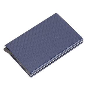 Microfiber Carbon Fiber Leather Pop up <strong>Wallet</strong> Mens Card Case RFID Money Clip <strong>Cool</strong> Card Holder <strong>Wallet</strong> - Product Image 4