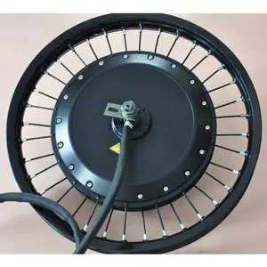 120km/h 8000w gearless dc motor, powerful brushless hub motor for electric bike