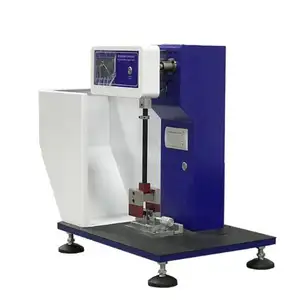 ASTM Charpy冲击试验机用于塑料白色数字金属样品的ASTM charpy冲击试样试验机价格