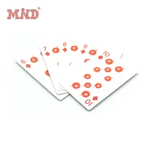 定制Logo/彩色防水PVC塑料扑克牌