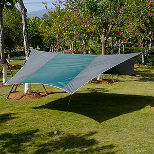 <span class=keywords><strong>Tenda</strong></span> impermeabile ultraleggera da 410*410cm da esterno portatile per famiglia 3-4 persone da campeggio amaca da pioggia <span class=keywords><strong>tenda</strong></span> a baldacchino - Product Image 1