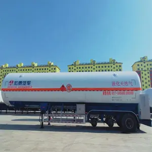 液化天然气运输储罐压力容器半罐车拖车出售