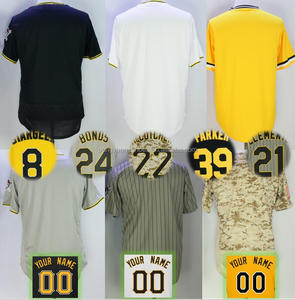 Beste Qualität anpassbar genäht Benutzer definiert Ihr Name Nummer Logo Gesticktes amerikanisches Baseball-Trikot - Product Image 2
