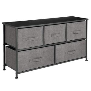 Torre robusto marco de acero superior de madera fácil de hacer caja de tela <span class=keywords><strong>mi</strong></span> dormitorio tocador - Product Image 5