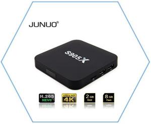JUNUO Android <span class=keywords><strong>tv</strong></span> box/<span class=keywords><strong>Google</strong></span> <span class=keywords><strong>play</strong></span>/2g + 16g/Amlogic S905X Download Gratuito - Product Image 1