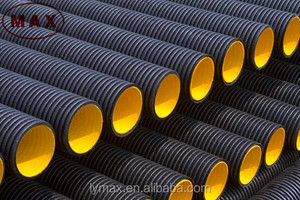 Chất Lượng Tốt 700 Mét HDPE Đôi Tường Sóng Thoát Nước Ống Giá - Product Image 4