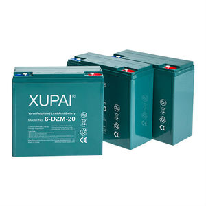 XUPAI 12V20AH 6-DZF-20แบตเตอรี่สกู๊ตเตอร์ไฟฟ้า