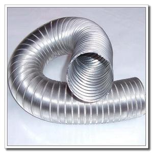 HVAC 25ft de admisión de aire de hélice tubería de escape del ventilador en línea filtro CFM Flexible ropa secadora manguera de aluminio de conducto