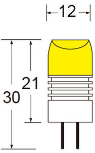 G4 Mini LED Bulb 1.5W SMD 3014 Sanan Epistar Chip Aluminum DC 12V <b>Remote</b> Control 40-50LM CE RoHS 25000H 2-Year Warranty - Product Image 5