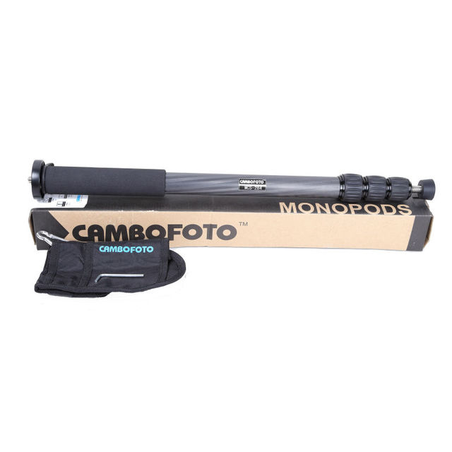 Factory Customized Carbon Fiber Telescoping  Twist Lock  Pole Lightweight Selfie Stick Monopod