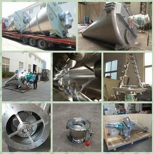 Suministro de acero inoxidable <span class=keywords><strong>DSH</strong></span> Suministro personalizado Mezclador de doble tornillo de fábrica rentable con mezclador Nauta de bajo precio - Product Image 5