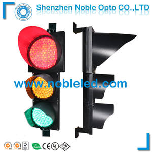 Buen <span class=keywords><strong>Precio</strong></span> LED Tráfico de 300mm en color rojo y 200mm en ámbar color verde - Product Image 3