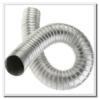 Rétractable/extension de type cuisine d'échappement conduits flexible conduit de ventilateur