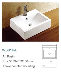 Matériaux céramiques nouveau design petit mini lavabo d'angle