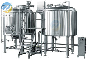 공장 와인 만들기 용품 사용 마이크로 맥주 양조 장비 시스템 양조장 공장 알코올 발효 맥주 양조 장비 - Product Image 4
