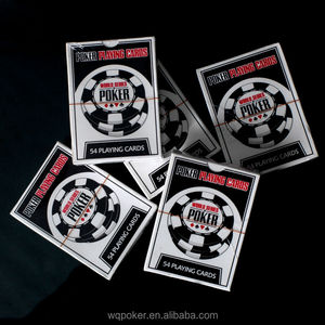 Cartes à jouer en PVC avec logo personnalisé, jeu <span class=keywords><strong>de</strong></span> <span class=keywords><strong>société</strong></span> étanche pour <span class=keywords><strong>club</strong></span> <span class=keywords><strong>de</strong></span> poker, nouvelles cartes en plastique 100% - Product Image 2