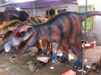 Costumes de dinosaure vert gonflables taille adulte pour parc d'attractions Cosplay utilisé