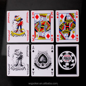 Cartes à jouer en PVC avec logo personnalisé, jeu <span class=keywords><strong>de</strong></span> <span class=keywords><strong>société</strong></span> étanche pour <span class=keywords><strong>club</strong></span> <span class=keywords><strong>de</strong></span> poker, nouvelles cartes en plastique 100% - Product Image 6
