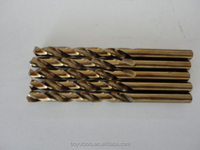 1 jeu de forets hélicoïdaux à tige droite, forets hélicoïdaux revêtus de titane, 170 pièces