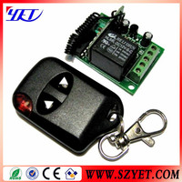 Télécommande universelle intelligente personnalisée 433 MHz à code tournant pour maison connectée, duplicateur LED YET007