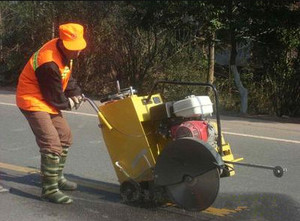 Machine de découpe de route Multi asphaut, 16/14hp, scie multicolore pour marcher derrière le béton, à bas prix - Product Image 6