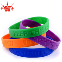 Bracelet en silicone violet populaire pour la sensibilisation à la maladie d'épilepsie