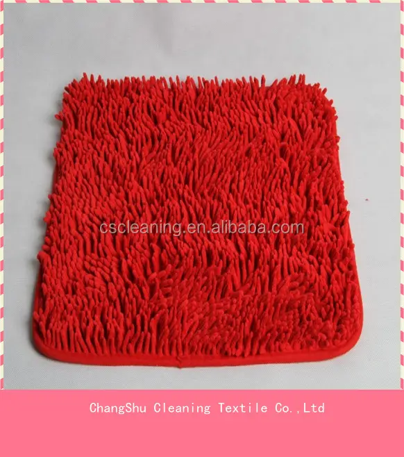 Chenille Cleaning Microfiber Chenille Stof 100% Polyester Rug Chenille Shaggy Stof Microfiber Mop Doek