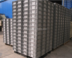 Tham Gia Tiêm Nhựa Bin Stackable Doanh Thu Hộp Di Chuyển Công Cụ Công Nghiệp <span class=keywords><strong>Logistics</strong></span> Kho Lưu Trữ Hộp Nhựa Crate - Product Image 6
