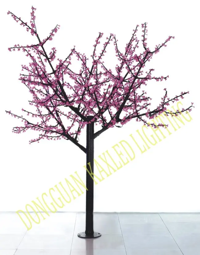 Illuminazione natalizia da giardino decorativa per esterni Led albero di fiori di ciliegio verde chiaro 40 220V 75 70 Led decorazione natalizia luce Ip44