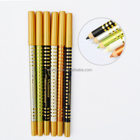 Menow P10010 OEM \ ODM Marque privée Maquillage imperméable durable pour les yeux et les lèvres Eyeliner Crayon à lèvres Crayon cosmétique Usine Vente en gros