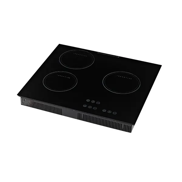 6KW 4 Burner Được Xây Dựng Trong Thương Mại Cảm Ứng Hob Với Điều Khiển Màn Hình Cảm Ứng