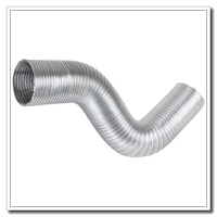 CVC 25ft Prise D'air Hélice Tuyau D'échappement Ventilateur En Ligne Filtre CFM Flexible Vêtir Ventilation Tuyau De Conduit En Aluminium
