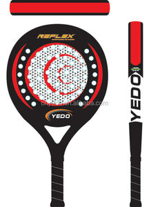 Oem padel bền bãi biển quần vợt vợt 100% sợi Carbon (3K/12K/18k) EVA Grip chất liệu cho trò chơi - Product Image 5