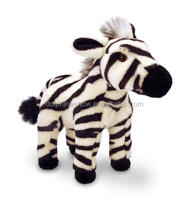 Standing Zebra Stuffed Animal Plush Toy
