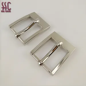 Высокое качество серебро nicek-free позолоченный Новый модный ремень пряжки 25 мм