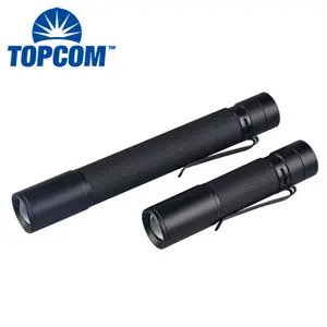 De aluminio de bolsillo Mini linterna Japón 3W LED lápiz táctico Penlight