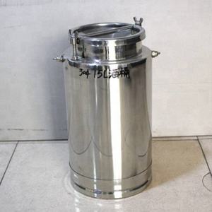 Jerrycans pliables d'huile de cuisson de qualité <span class=keywords><strong>alimentaire</strong></span> 5L ou 10L ,20L matière plastique 304 récipients à lait à tambour en acier inoxydable - Product Image 5