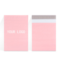 Enveloppes en plastique pour vêtements, sacs d'expédition, sac de courrier rose, chaussures et vêtements, chaussures écologiques Odm